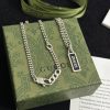 Replica Gucci Initial Necklace