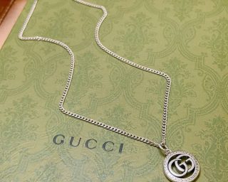 Replica Gucci Interlocking G Necklace Gold