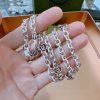 Replica Gucci Interlocking Necklace Silver