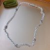 Replica Gucci Interlocking Necklace Silver