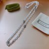 Replica Gucci Interlocking Necklace Silver