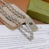 Replica Gucci Interlocking G Silver Necklace