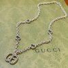 Replica Gucci Sterling Silver Heart Necklace