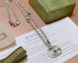 Replica Gucci Silver Necklace