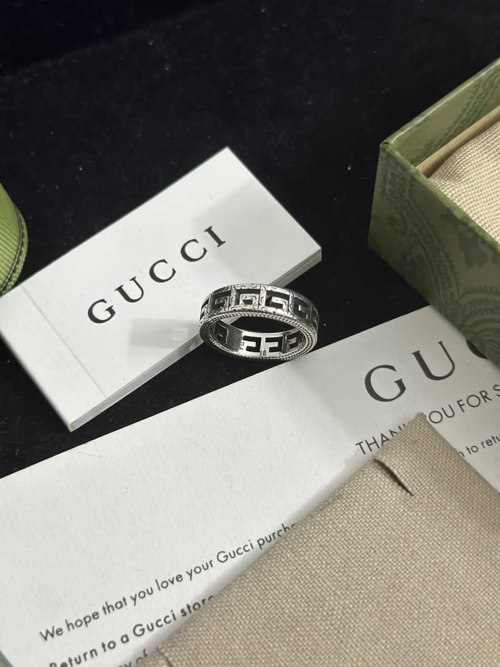 Vintage Replica Gucci Ring